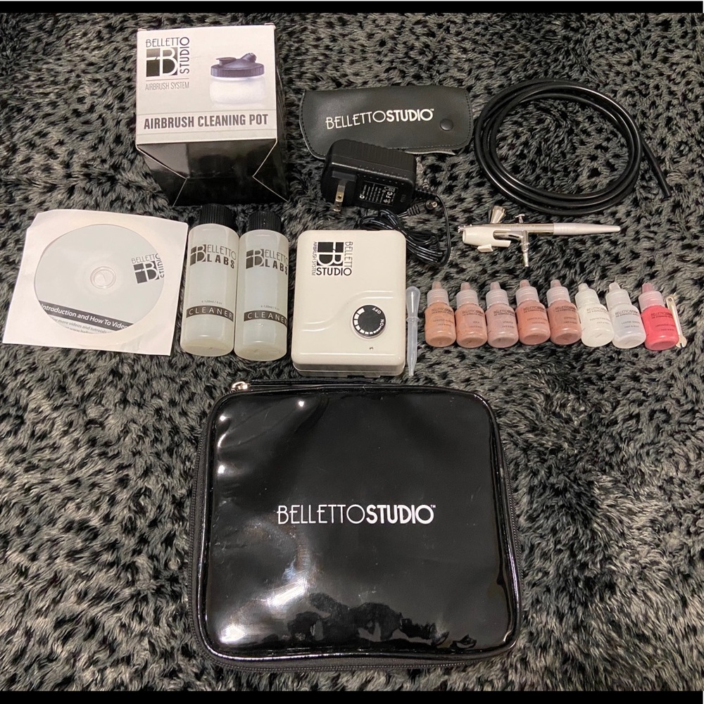 NEW Belletto Studio Airbrush Makeup System Kit